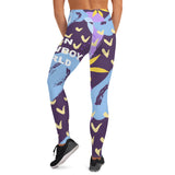 Tropical Purple ACWorld Leggings