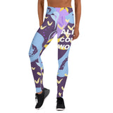 Tropical Purple ACWorld Leggings