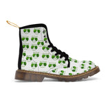 The Happy Cat Women's Canvas Boots