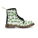The Happy Cat Women's Canvas Boots