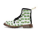 The Happy Cat Women's Canvas Boots