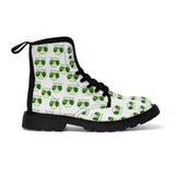 The Happy Cat Women's Canvas Boots