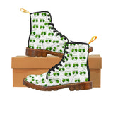 The Happy Cat Women's Canvas Boots