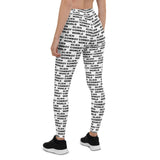 Alien Cowboy World White Leggings