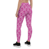 Alien Cowboy World Magenta Leggings