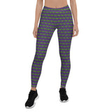 The Happy Cat Purple Leggings