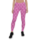 Alien Cowboy World Magenta Leggings