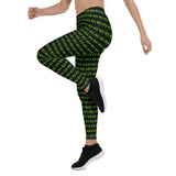 The Happy Cat Black Leggings