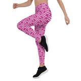 Alien Cowboy World Magenta Leggings