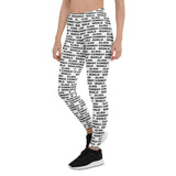 Alien Cowboy World White Leggings