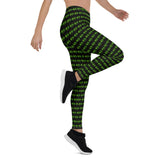 The Happy Cat Black Leggings