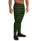 The Happy Cat Men's Black Joggers