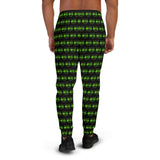 The Happy Cat Men's Black Joggers