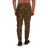 Alien Cowboy World Men's Brown Joggers