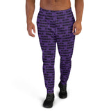 Alien Cowboy World Men's Purple Joggers