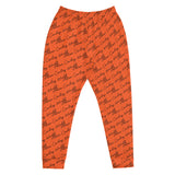 Alien Cowboy Cursive World Outrageous Orange! Men's Joggers