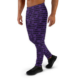 Alien Cowboy World Men's Purple Joggers