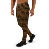 Alien Cowboy World Men's Brown Joggers