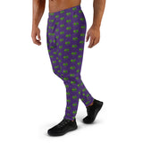 The Happy Cat Men's Purple Joggers