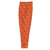 Alien Cowboy Cursive World Outrageous Orange! Men's Joggers