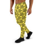 Alien Cowboy World Men's Yellow Joggers