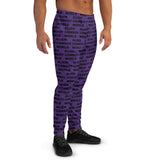 Alien Cowboy World Men's Purple Joggers