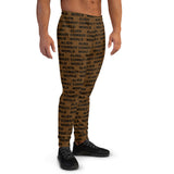 Alien Cowboy World Men's Brown Joggers