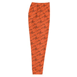 Alien Cowboy Cursive World Outrageous Orange! Men's Joggers