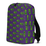 The Happy Cat Purple Minimalist Backpack