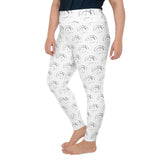 Alien Cowboy Logo Plus Size Leggings