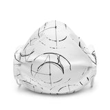 Alien Cowboy Logo Face Mask
