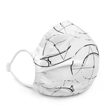 Alien Cowboy Logo Face Mask
