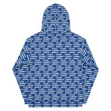 Alien Cowboy World Blue Unisex Hoodie