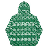 Alien Cowboy World Green Unisex Hoodie