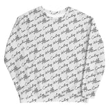 Alien Cowboy Antique World White Unisex Sweatshirt