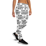 Alien Cowboy World Women's Joggers - White