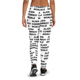 Alien Cowboy World Women's Joggers - White