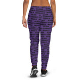 Alien Cowboy World Women's Purple Joggers