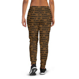 Alien Cowboy World Women's Brown Joggers