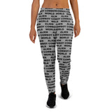 Alien Cowboy World Women's Gray Joggers