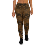 Alien Cowboy World Women's Brown Joggers