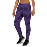 Alien Cowboy World Women's Purple Joggers