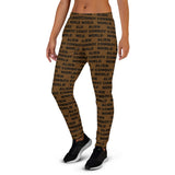Alien Cowboy World Women's Brown Joggers