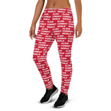 Alien Cowboy World Women's Joggers - Red