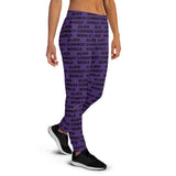 Alien Cowboy World Women's Purple Joggers