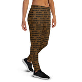 Alien Cowboy World Women's Brown Joggers