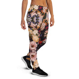 Alien Cowboy World Floral Women's Joggers