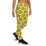 Alien Cowboy World Women's Yellow Joggers