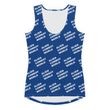 Alien Cowboy World Women's Blue Tank Top
