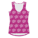 Alien Cowboy World Magenta Tank Top